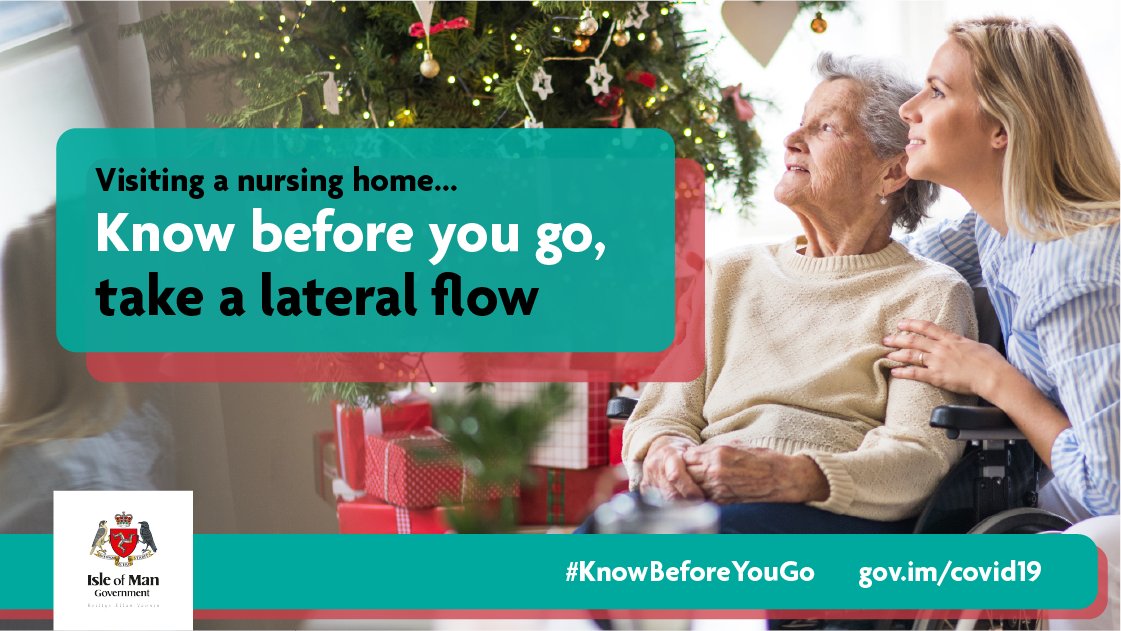 Know before you go this festive season. We’re asking everyone to take a lateral flow test before going to any event, party or gathering and before visiting vulnerable people. It's the best way to stay safe this Christmas. #KnowBeforeYouGo