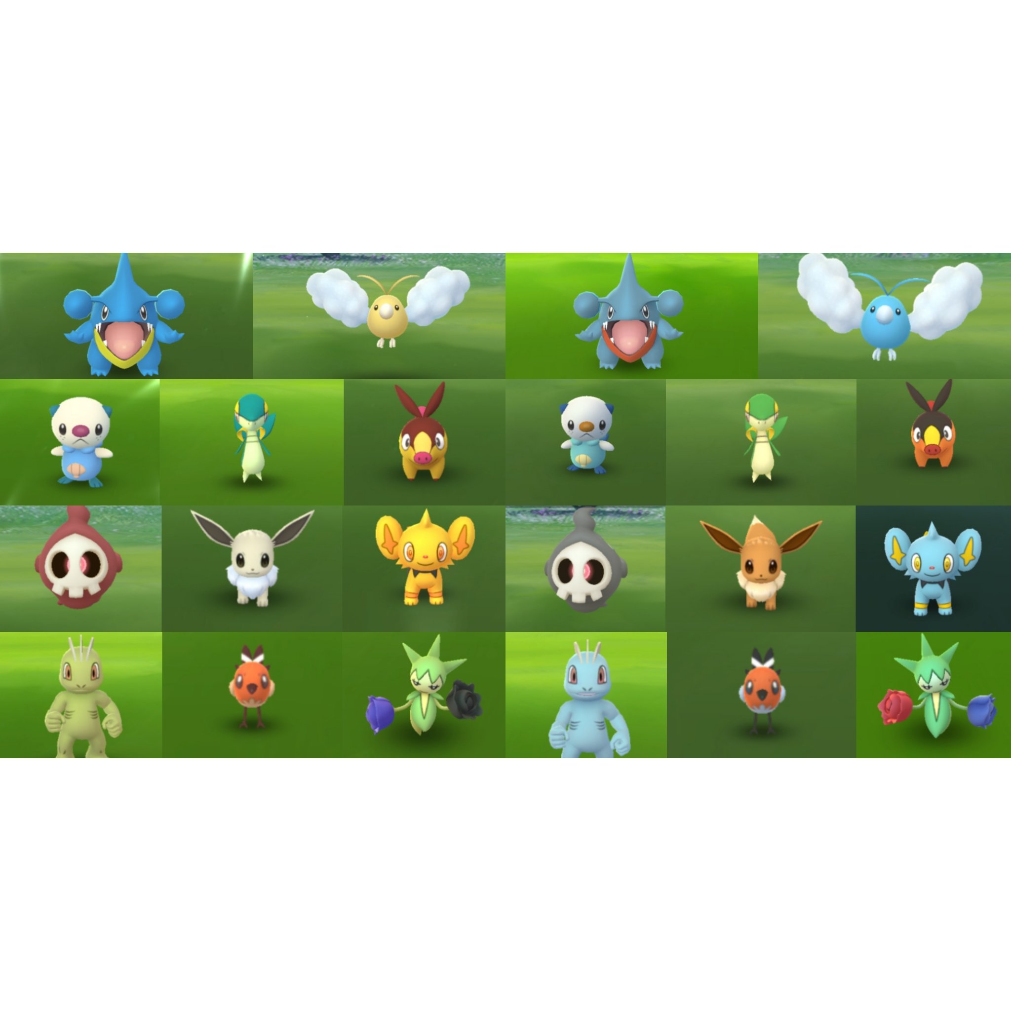 Amazinghisa 今日のポケモンgo活動1 コミュニティ1日目お疲れ様でした 色違いは10種31匹出ました タスクからもチルット ポッチャマと光ってくれました 参加できなかったツタージャの飴狙いで相棒のユキノオーをメガシンカ ポケモンgo