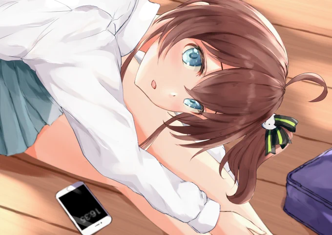 #祭絵 
放課後の教室で 