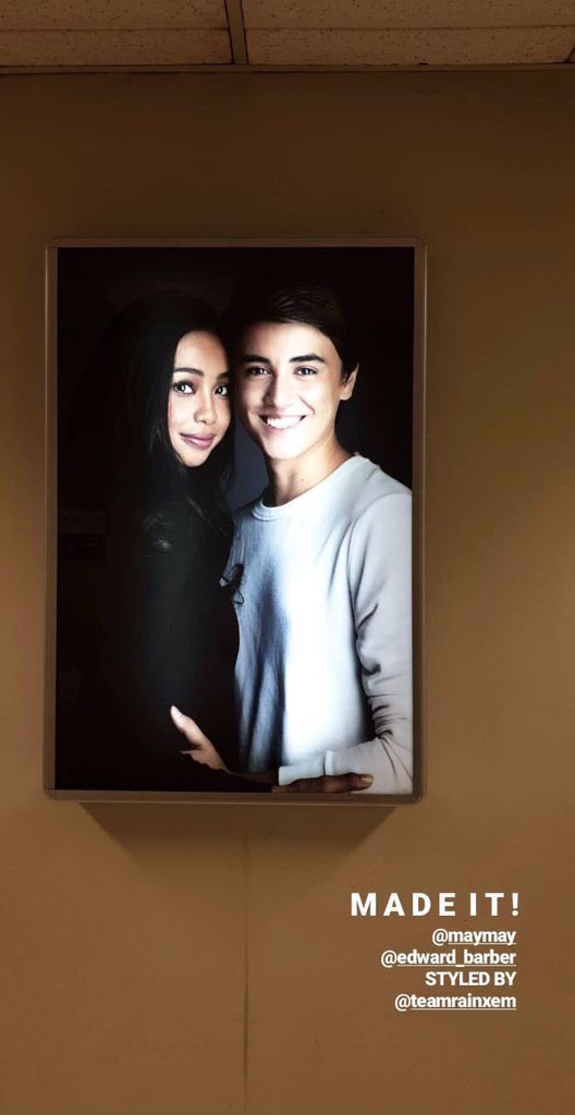 Bingkay84's tweet photo. OUR TAG FOR TODAY FAM!

MAYWARD XmasSpecial2021 

#MayWard
@maymayentrata07 
@Barber_Edward_ https://t.co/8YiMVyAKjA