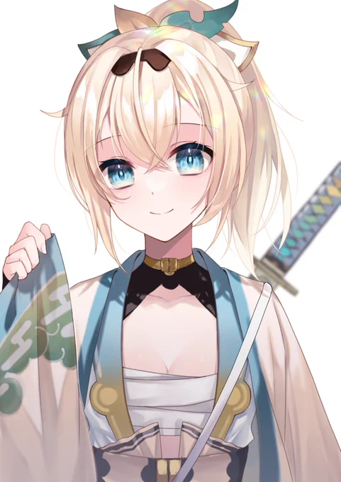 いろはちゃんかっこかわよでござる～🍃
#いろはにも絵を 