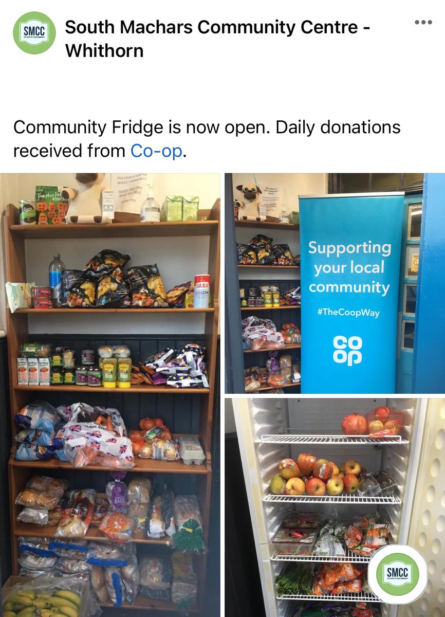 Another day supporting SMCC - Community Fridge <a href="/coopuk/">Co-op</a> <a href="/hubbubUK/">Hubbub</a> #communityfridge