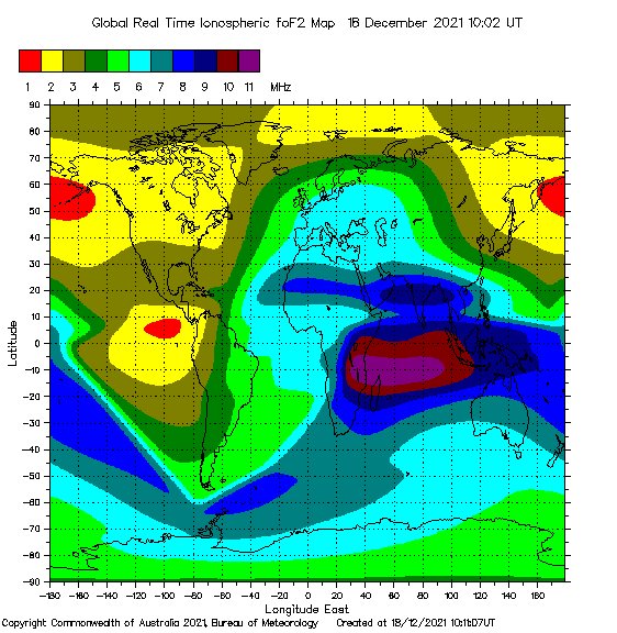 Global Optimum NVIS Frequency Map Based Upon Hourly Ionosphere Soundings via https://t.co/6WcAAthKdo #hamradio https://t.co/SqCorD2nis