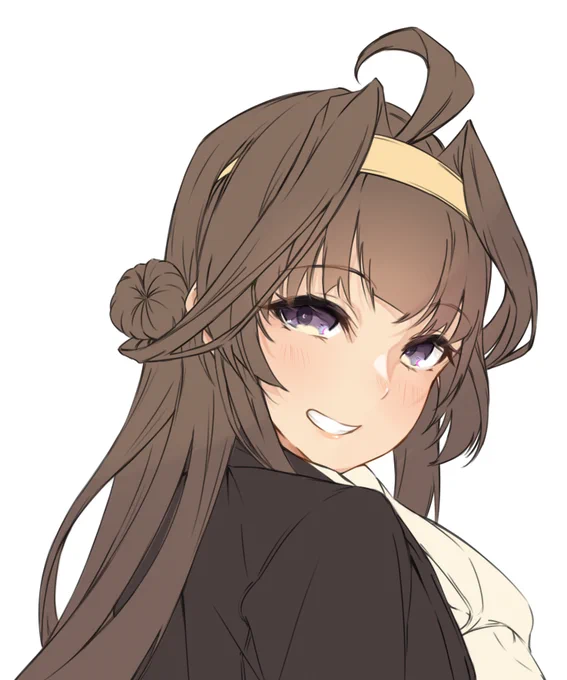 金剛ちゃんめっちゃ可愛く描けてる気がするから見てフォロワー!! 