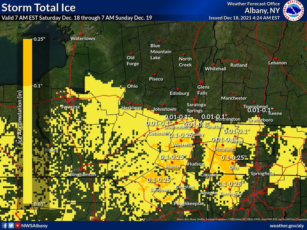 NWSAlbany's tweet photo. Winter Storm today into tonight will bring snow, sleet and/or ice. Winter Storm Warning now included Warren &amp; Hamilton Counties in eastern NY &amp; continues for southern VT. Winter Weather Advisory continues for the rest of eastern NY &amp; western New England. Latest forecast graphics: https://t.co/OPHKFy3Fl2