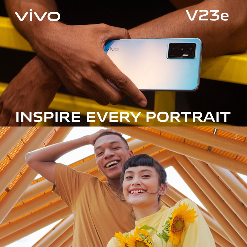 vivo_indonesia's tweet photo. Submit foto, bisa dapet gadget baru? Yuk ikuti #InspireEveryPortrait challenge dengan submit foto momen atau pencapaian manis kamu di tahun ini!
Jadilah inspirasi bagi yang lainnya dan dapatkan unit #vivoV23e untuk dukung kamu berkarya dimanapun dan kapanpun!