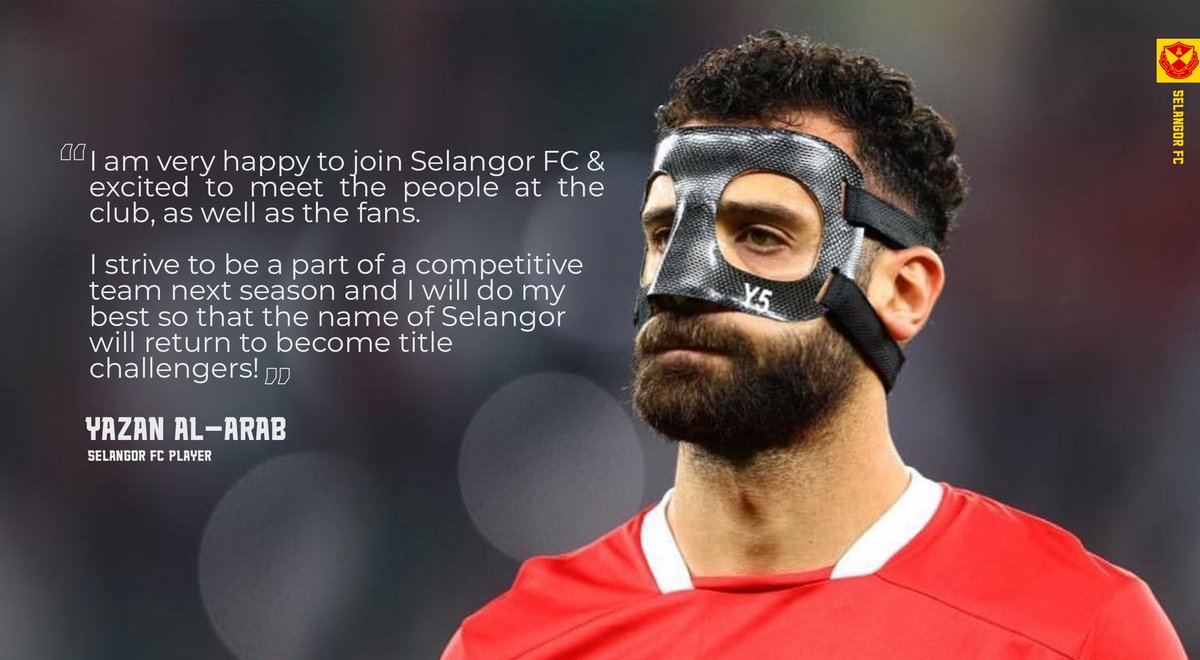 Welcome Yazan Al-Arab to #RedGiants! ❤️💛

Read more about our what our new Centre-back has to say here: bit.ly/YazanIsRED

#YazanIsRed
#KitaAdalahSatu