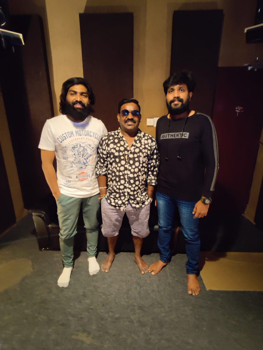 Singer <a href="/velmurugan_off/">Singer Velmurugan</a> sung a special song in  #SceneNumber62 

Dir &amp; Written by <a href="/AdamZamar/">Adam Zamar</a>

<a href="/GKV_Music_Dir/">GKV MUSIC DIRECTOR</a> <a href="/kathirrrr2/">Actor Kathiravan</a> #SivaPrakasam #Soundifystudios #SN62 #ActorKathiravan <a href="/onlynikil/">Nikil Murukan</a>