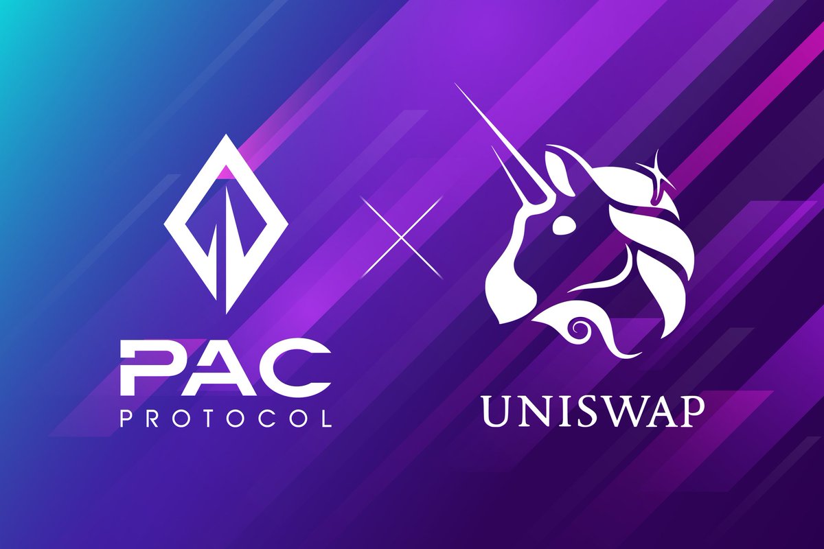 I'm really excited about it and can't wait to see it go live.

#Uniswap $wPAC $PAC #PACprotocol