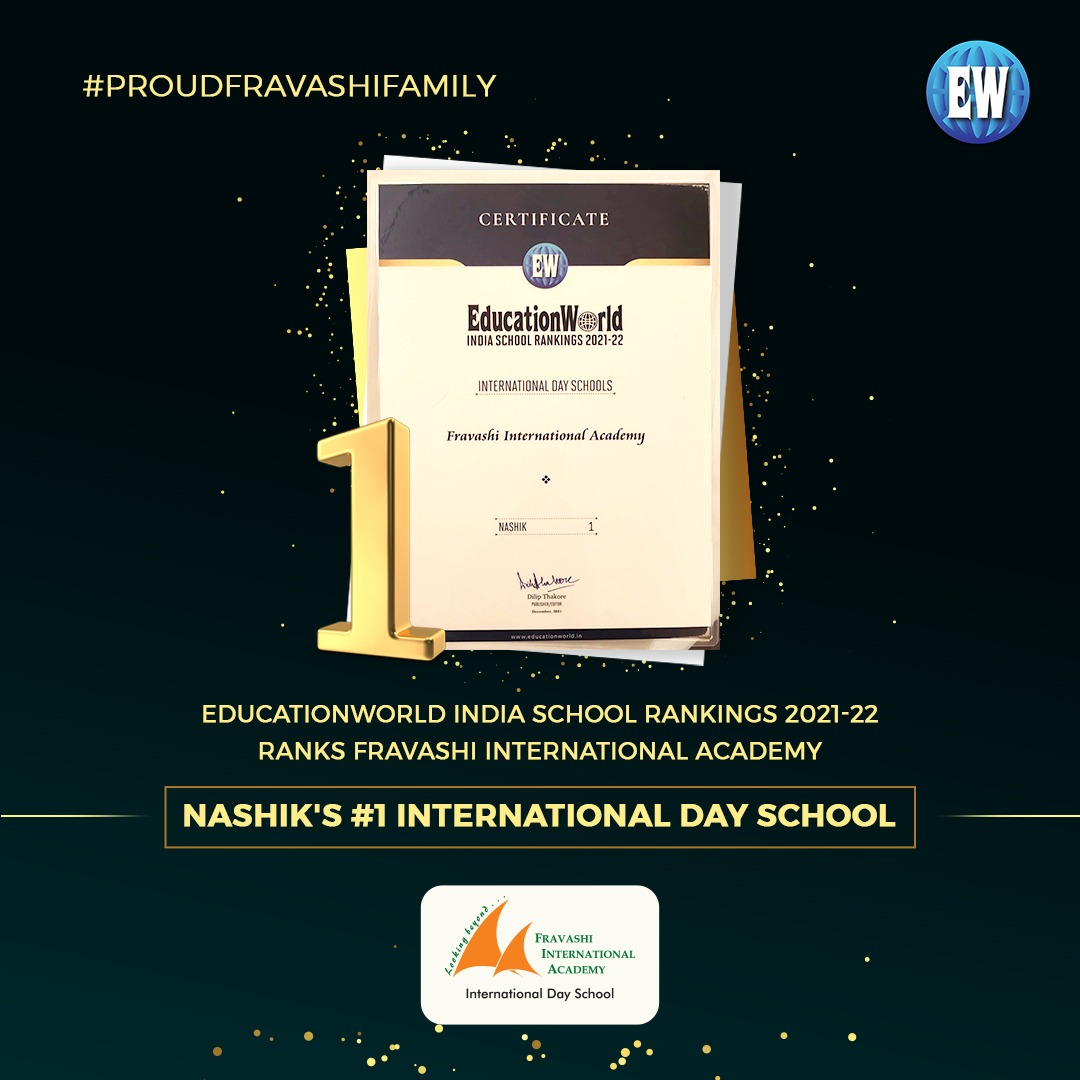 FravashiA's tweet photo. FIA- Ranked #1 in Nashik,#3 in Maharashtra &amp; #4 in India for Excellence in Blended Learning School in the EducationWorld Grand Jury India School Rankings &amp; as Nashik’s #1 International Day School in the India School Rankings 2021-22. https://t.co/W9o73akgQV