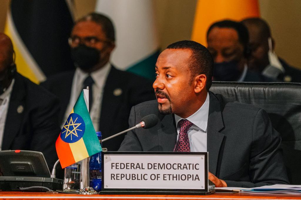 AbiyAhmedAli's tweet photo. I commend @RTErdogan for sustaining a platform that continues to advance and promote mutually beneficial cooperation between Turkey and African countries. This Summit is an important mechanism for development cooperation. https://t.co/gDvtHdvJ00