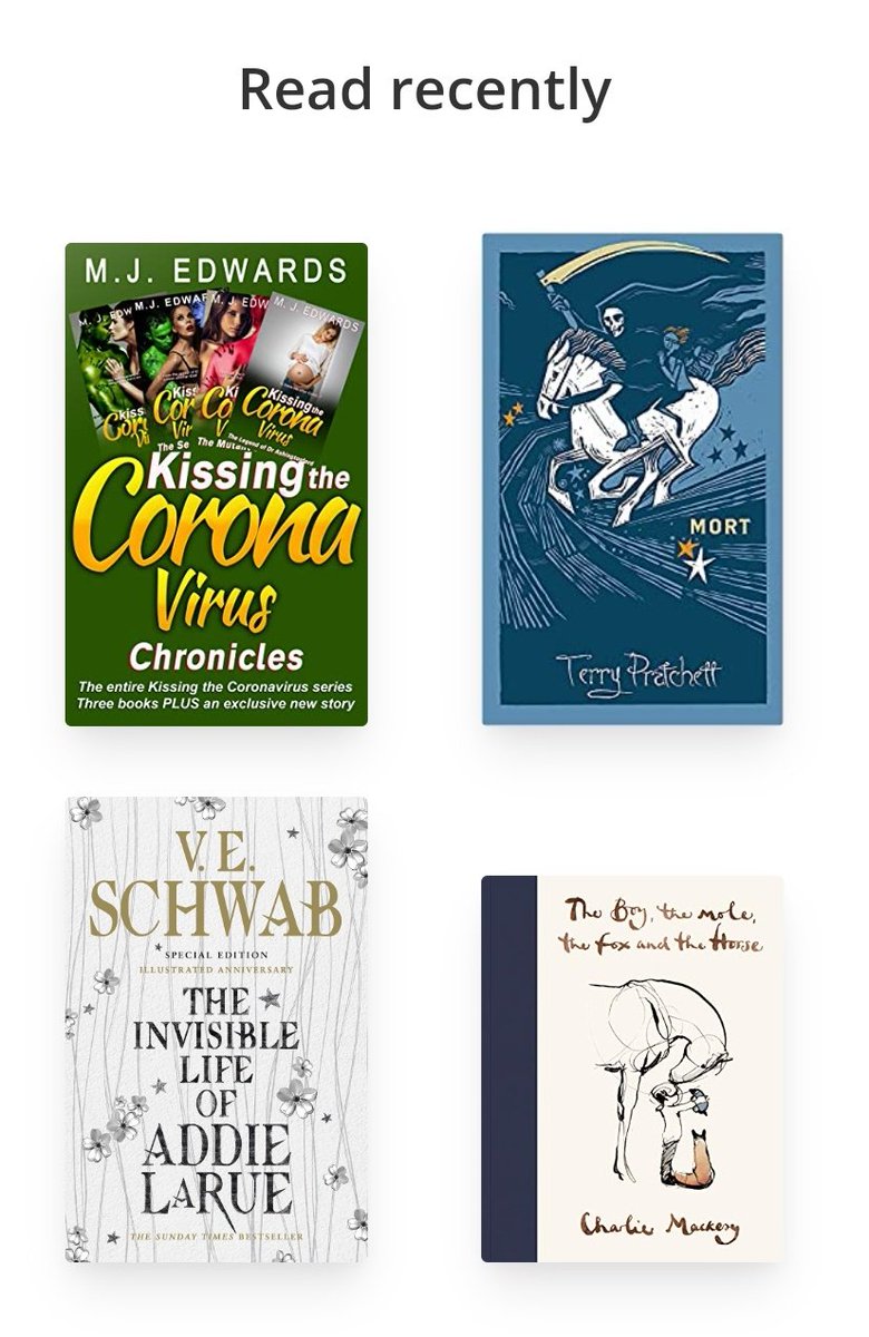DavidOakes8's tweet photo. Bit of Coronavirus related erotica in my #lastfourread I can confirm 1 of these made my top 5 of the year... it did not contain a woman having sex with Covid... https://t.co/QcfpbvqSVA