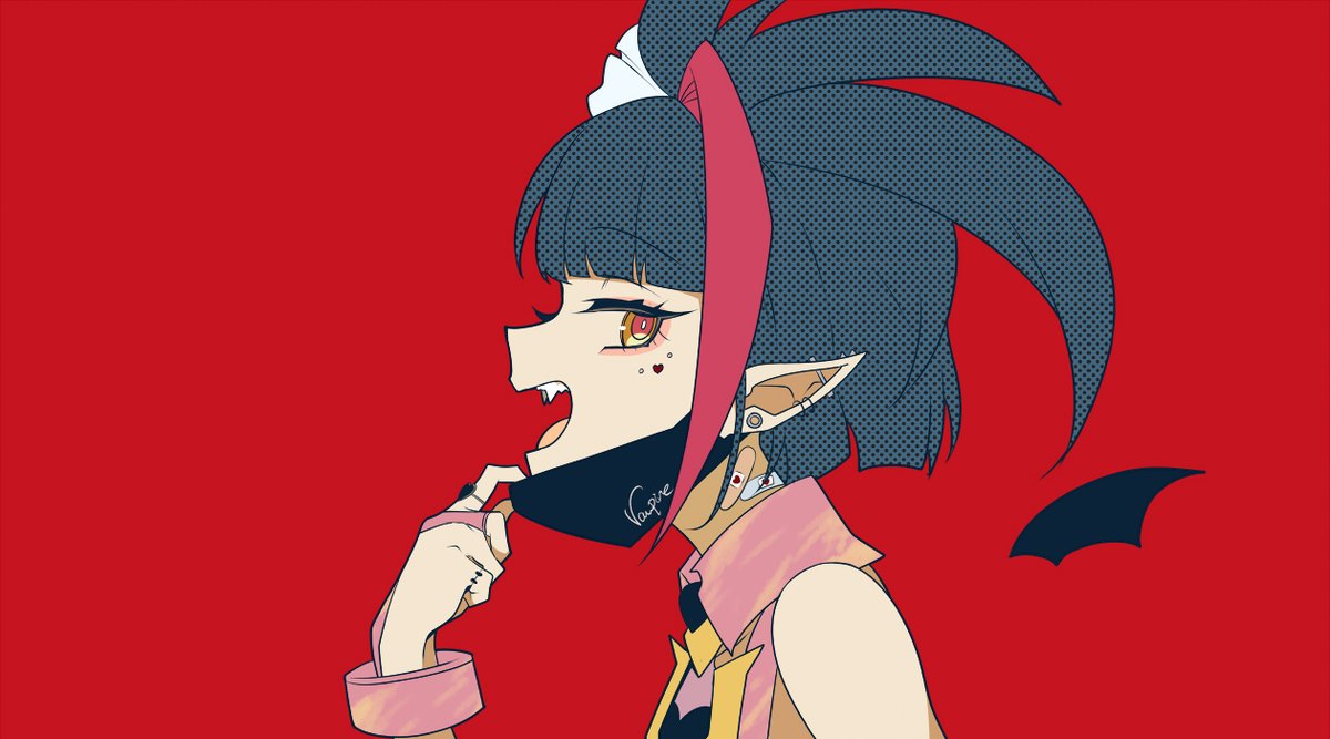 「ミラアルクでヴァンパイア 」|鍋色きんのイラスト