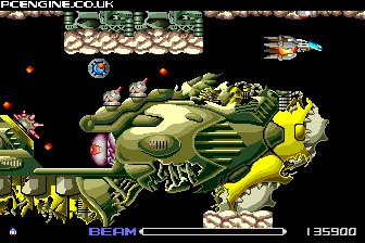 Nezbutz's tweet photo. Morning screenshot! The granddaddy of side scrolling shooters, R-Type on the PC Engine! #pcengine #retype #shootemup #morningscreenshot https://t.co/agKTtXqlp2
