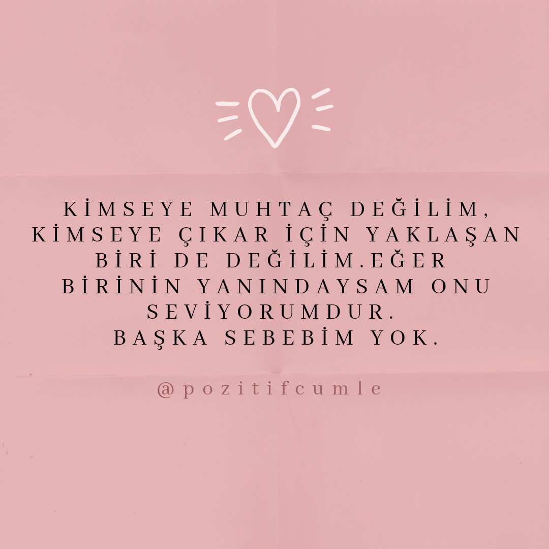 POZİTİF CÜMLELER (@pozitifcumle) on Twitter photo 