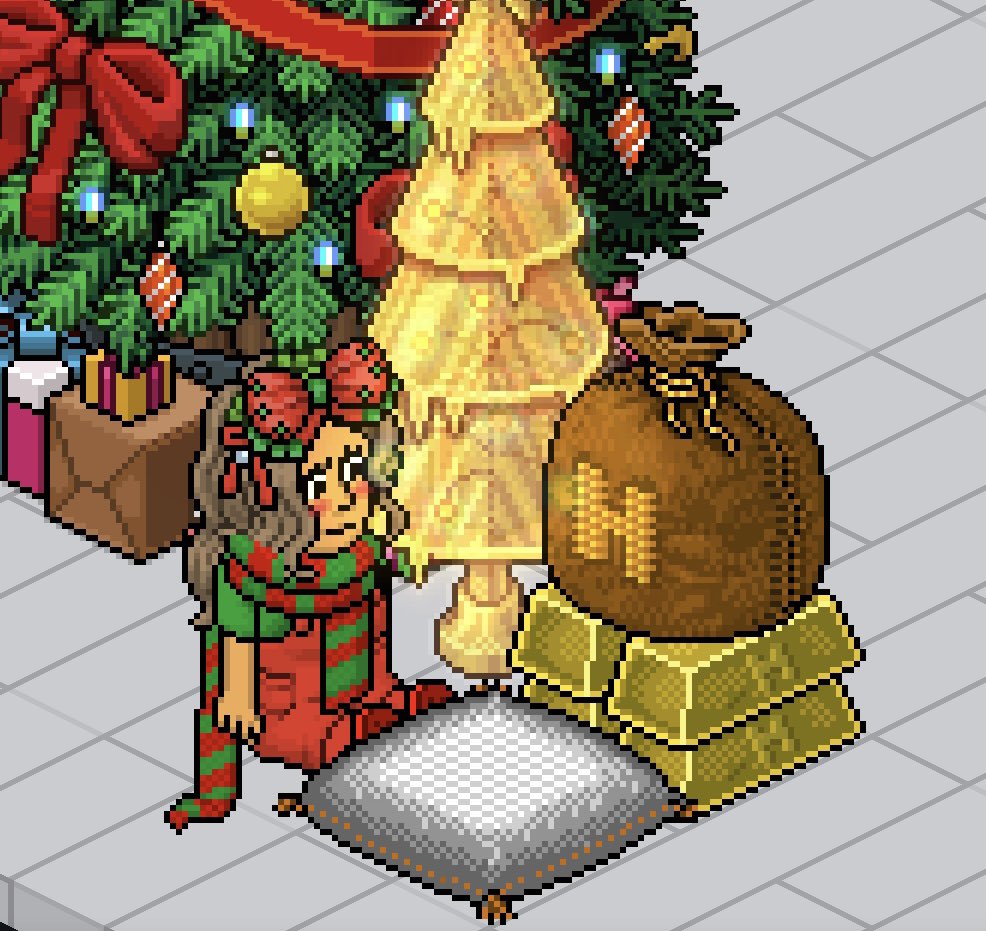🎄🎅🏻HTF GIVEAWAY🎅🏻🎄
💜WIN A SNOW DRIFT PILLOW + 100C
💜JOIN HTF DISCORD SERVER
💜FOLLOW &amp; RT
💜TAG A FRIEND TO WIN 20C
💜.COM ONLY &amp; ENDS DEC 25TH
discord.gg/habbotrade
