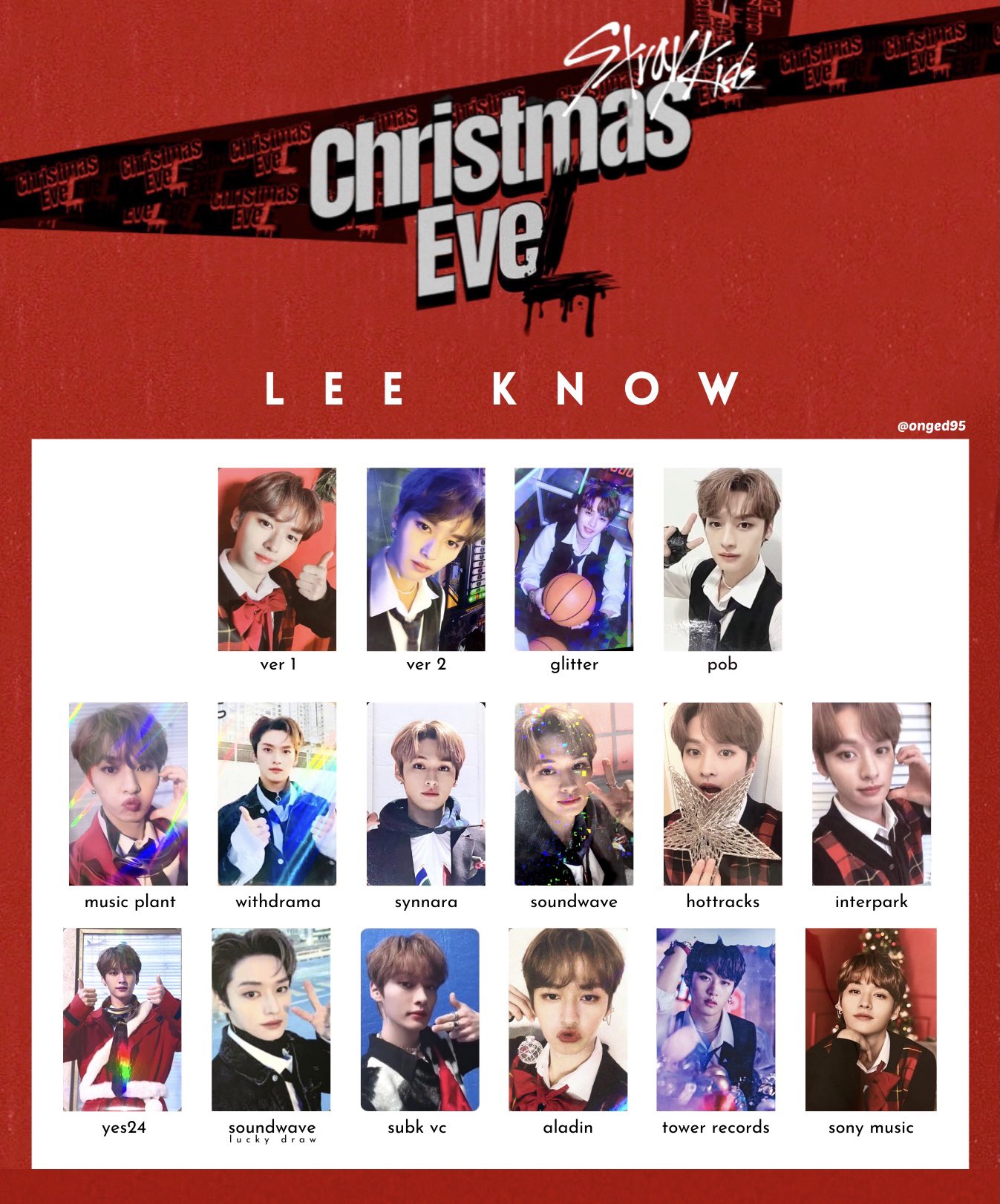 StrayKids Christmas EveL ホットラ 特典 フィリックス-