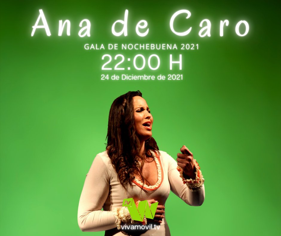🎁 Gala de #Nochebuena2021 con las actuaciones de Nolasco, Carlos Torres y Triana, Vanesa Montaño, Ana de Caro, Hermanas Villaú, Dstyleria, Laura Gallego, Carmela de Jérez, Antonio Cortés, Marta Quintero, Sylvia Pantoja y Manu Tenorio.
