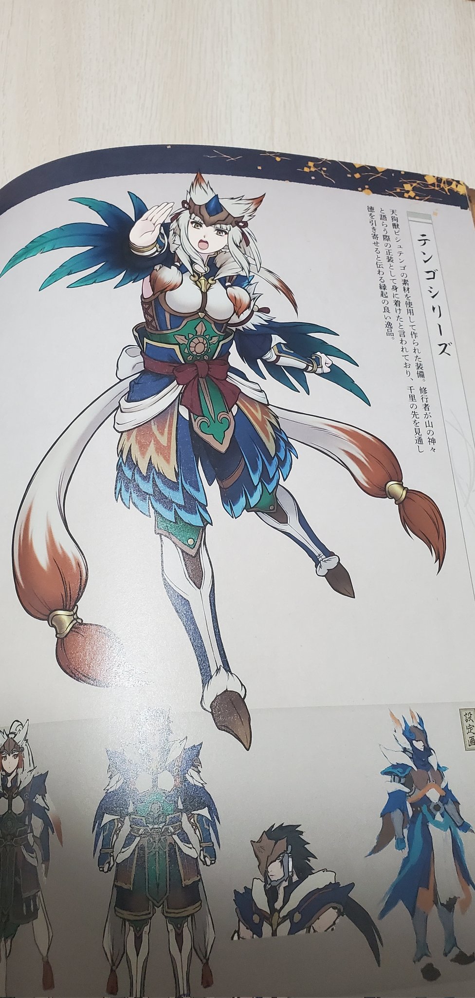 ライズ版ハンター大全 ライズ公式設定資料集 百竜災禍秘録の販売が開始 モンハンライズ ギガンくずブログ モンハンライズ