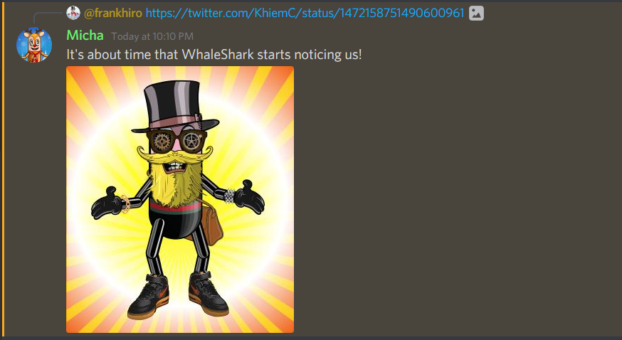 KhiemC's tweet photo. @WhaleShark_Pro #Nft #Ethereum https://t.co/6vO5E6Fe54