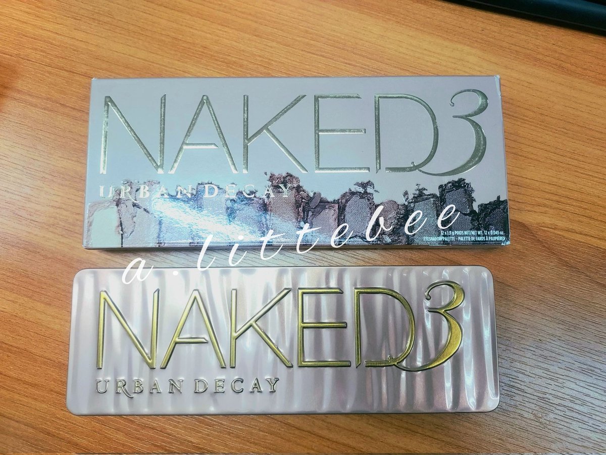 ALittebee's tweet photo. Urban Decay Naked3 eye palette
ราคา 1,590 บาท ส่งฟรี
(Sephora 2,450 บาท)
#เครื่องสำอาง #รีวิวบิวตี้ #ส่งต่อคสอ https://t.co/f8lVF4f5uE