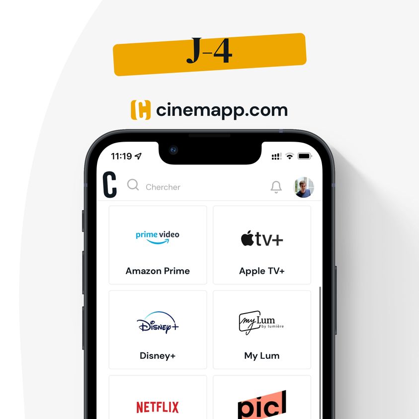 CinemappHQ's tweet photo. Nog 4 dagen tot je gemakkelijker dan ooit in het aanbod van alle streamingdiensten kan duiken. 😁 https://t.co/Q9XtjRd0sm