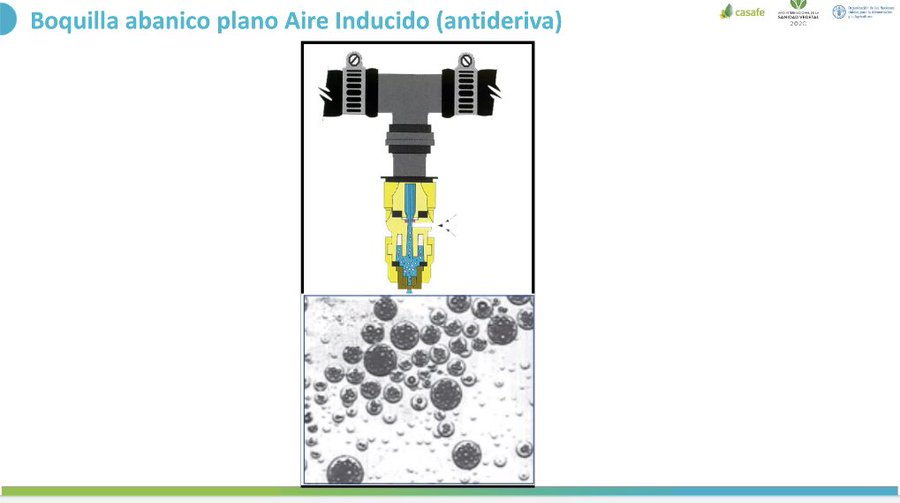 patucomendez's tweet photo. #8de9
El #aplicador debe modificar la configuración de su máquina para realizar a una correcta aplicación.
Generando diferentes tipos de 💧 si es q cambian las #CondicionesAmbientles https://t.co/UZcPDadjYE