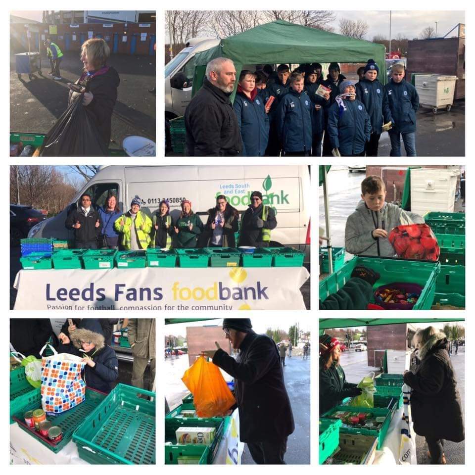 Today sees our last collection of 2021 at Elland Road @lufctrust with our colleagues from @LFoodbank and @LUFCFoodbank
Looking forward to seeing everyone , and THANK YOU for your support this year  #leedsbringmore