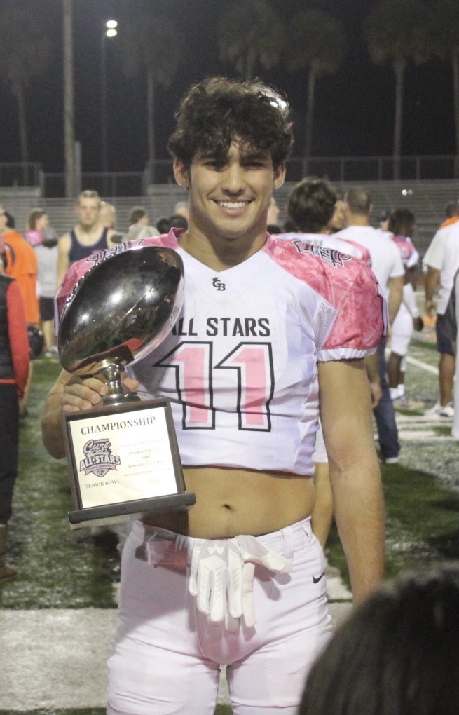 Congratulations <a href="/Jerry_Castillo2/">jerry castillo jr</a> on playing in the @CC_All_Stars it was great seeing you out there! Thank you <a href="/coachlorenzano/">Shaun Lorenzano</a> @DanLaForestVSN @VSnetwork_ <a href="/CoachWalker92/">Coach Walker</a> <a href="/CoachBLeeJr/">Coach Bernard Lee Jr</a> <a href="/coachpoyner/">Coach Eric Poyner</a> <a href="/LakeHowellFB/">Lake Howell Football</a>