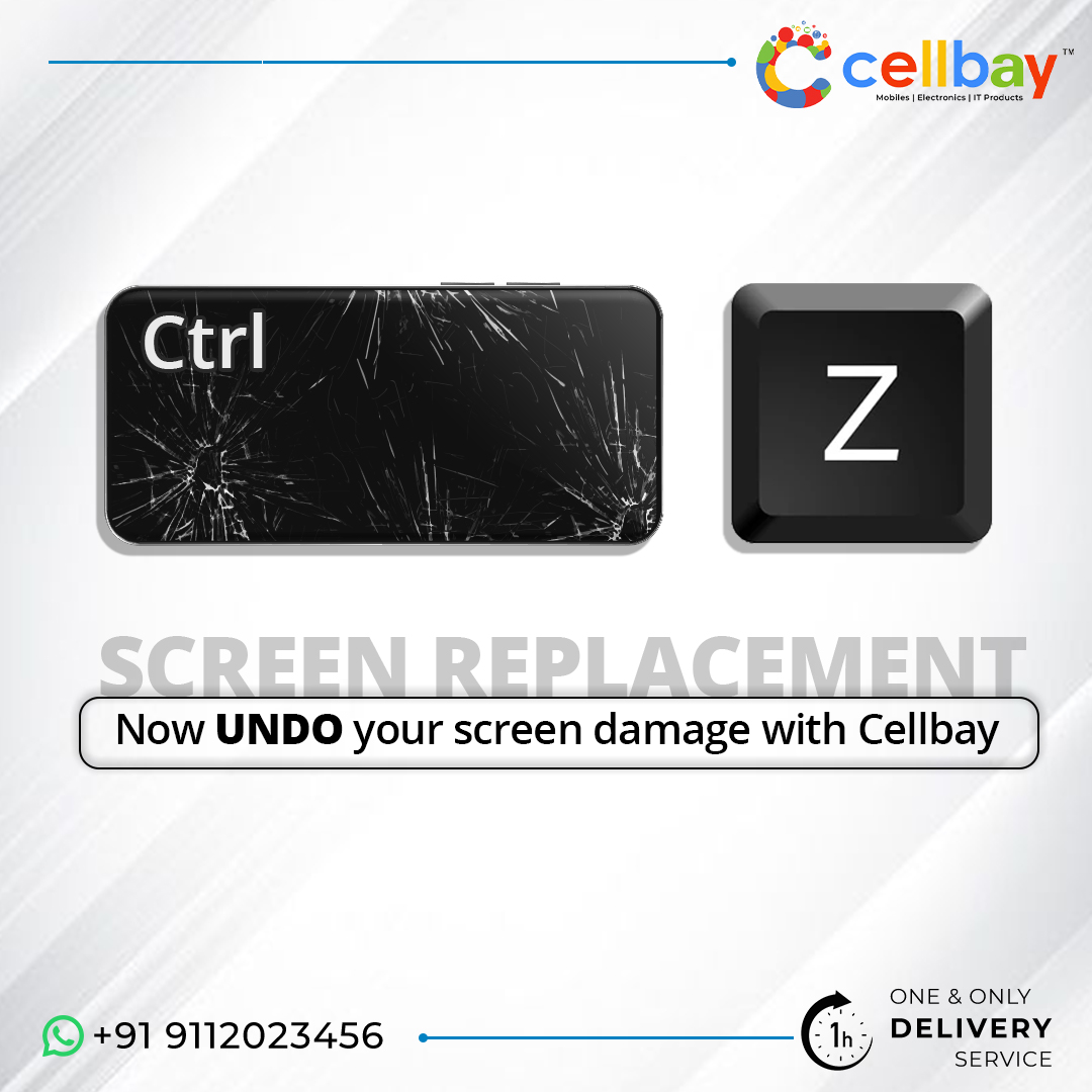 cellbay_mobiles's tweet photo. Yes, you can undo your broken screen with Cellbay

We provide screen replacement in the first 6 months of purchase of any mobile at Cellbay.

Visit your nearest Cellbay store for the latest smartphones.

#cellbay #cellmobiles #1hourdelivery #hyderabad #screenreplacement https://t.co/u5m8Ifv3tr