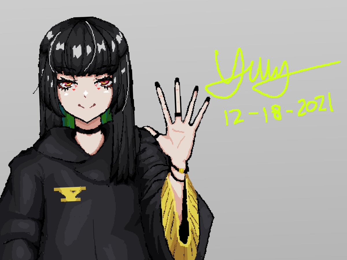 Hi! :D
#pixelart #digitalart #pixelartist  #anime #animegirl