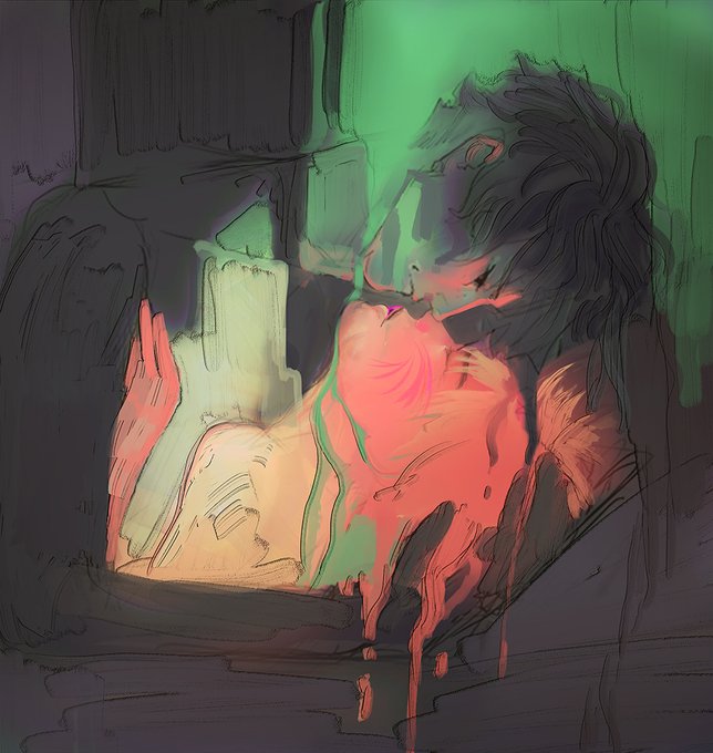 wanted to draw it normally but i have no motivation 