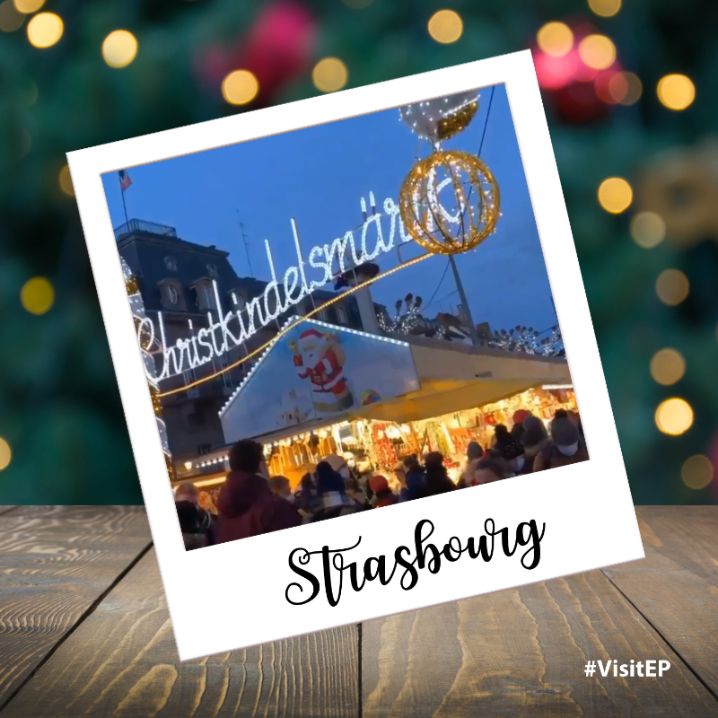 visit_EP's tweet photo. It was in Strasbourg in 1570 that the oldest Christmas market in Europe took place, then called the Christkindelsmärik🎅.
If you are lucky enough to visit the magical Alsatian capital during the holidays; why not take the opportunity to visit the seat of the European Parliament?
