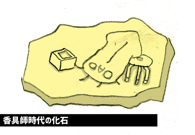 ひものぁーの化石です 