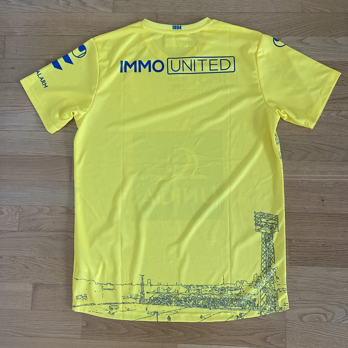 trikotgeschichten.at/shirt stories from Österreich (@trikotstories) on Twitter photo Finally: Home Shirt of the oldest Club in Austria, <a href="/FirstViennaFC/">First Vienna FC 1894</a>. In honour of the 100th birthday of their stadium „Hohe Warte“ with a map of the surrounding. The club badge is placed on the Place of the Stadium. On the back of the shirt: A beautiful graphic of the stadium! Finally: Home Shirt of the oldest Club in Austria, <a href="/FirstViennaFC/">First Vienna FC 1894</a>. In honour of the 100th birthday of their stadium „Hohe Warte“ with a map of the surrounding. The club badge is placed on the Place of the Stadium. On the back of the shirt: A beautiful graphic of the stadium!
