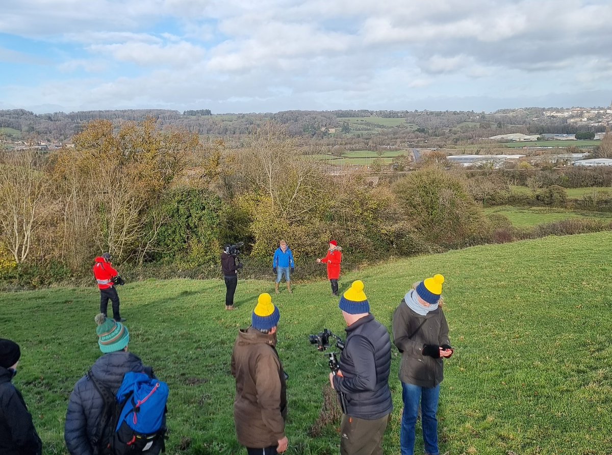 george_cuckoo's tweet photo. Exciting day the other week filming a bit for @BBCCountryfile with the fantastic @charlottebsmith. Bit of dream come true getting to talk about Yew Tree Farm, it's wildlife and photography. Thank you to everyone involved, out some time in mid January! #excited https://t.co/Gb2jHhnBLV
