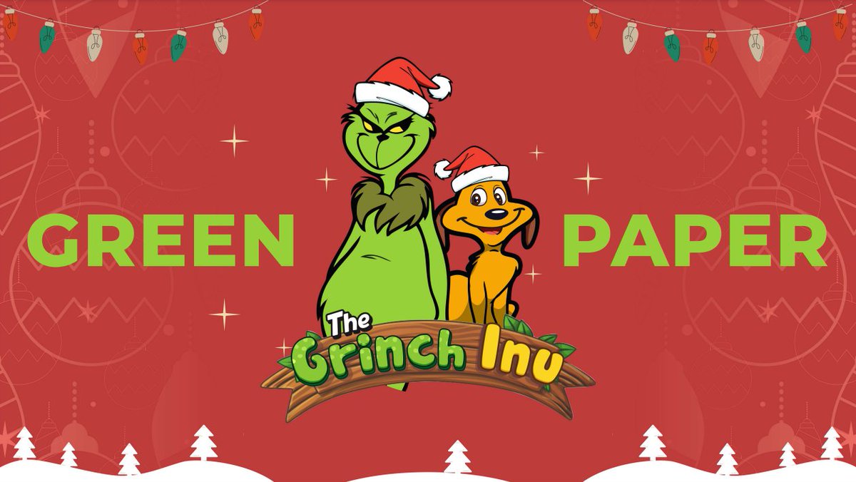 thegrinchinu's tweet photo. Our whitepaper has just been released, go check it out:

https://t.co/fnvs9UcEbJ

#thegrinchinu #charity #onetimeforthekids https://t.co/yX5pfVsao5