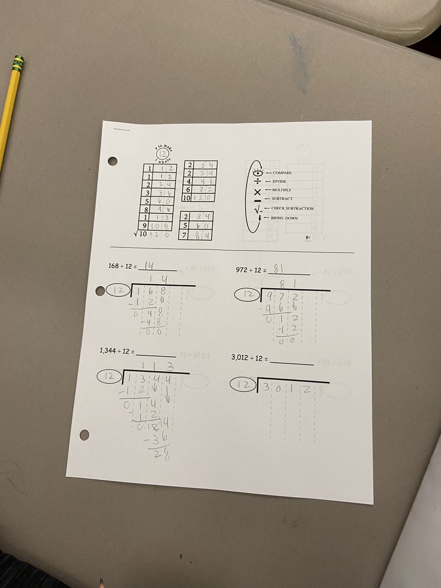 Discovery_ONeil's tweet photo. Practicing ladder charts.  ⁦@Woodinmath⁩ ⁦@STEM_LMS⁩ ⁦@CPerrySTEM⁩ https://t.co/HOK9CqsTdd