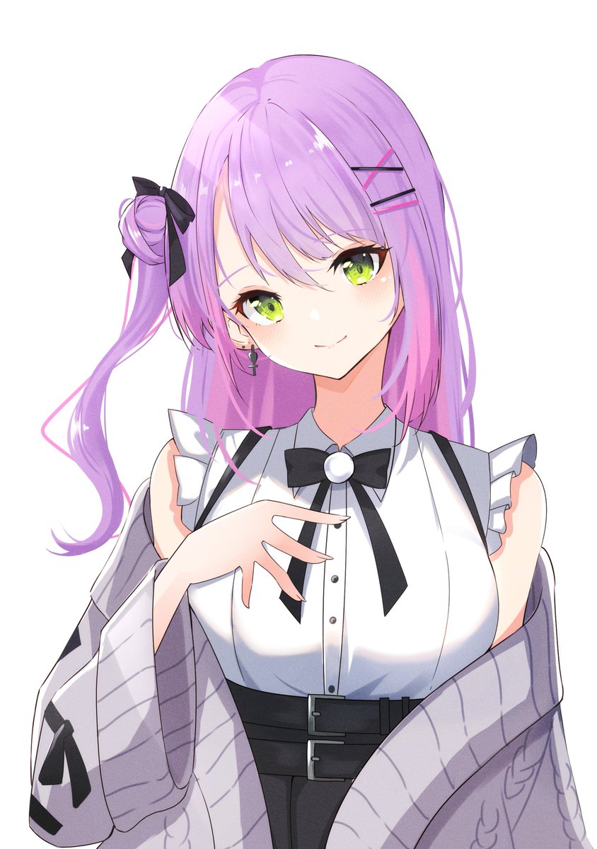 常闇トワ 「TMT💜💜💜👍👍👍
 #TOWART 」|Dreamoon👾のイラスト