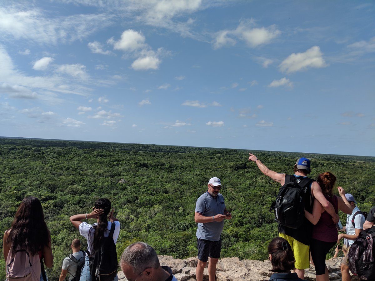 WhirledAnarchy's tweet photo. Surprisingly, the jungle is flat. #Ixmoja #Coba #WhirledAnarchy https://t.co/D6UDkGGgx5