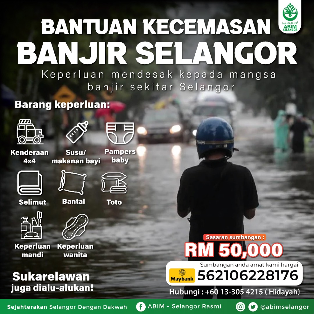 Bantuan banjir selangor