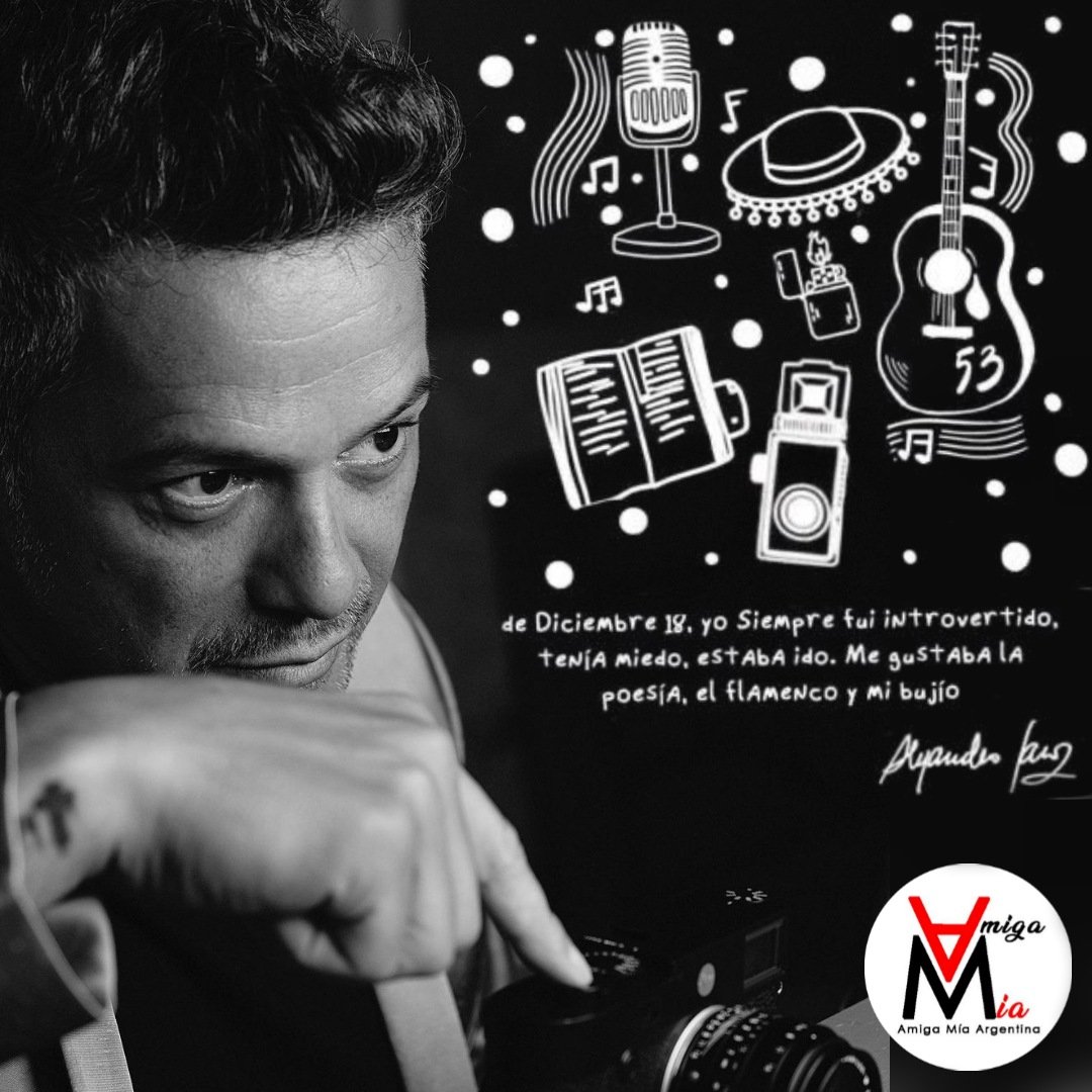 Un año más juntos, un año más compartiéndonos tu arte! Gracias Chan!!! Queremos desearte felicidad, amor, plenitud y sobre todo muchas, muchas musas! Feliz vuelta al sol <a href="/AlejandroSanz/">Alejandro Sanz</a> 🎊🎂 #amigamiaarg🇦🇷 #famamigamía🇦🇷🇪🇦 <a href="/AmigaMia_Arg/">∀MIGA Mí∀ ARGENTIN∀ ❤🐝</a> #AlejandroSanz #FelizCumpleSANZ #Bio #SANZ