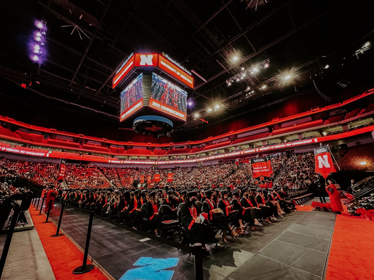 UNLincoln's tweet photo. Tassels turned. Degrees earned. 🎉 Congratulations, Husker grads! #GoBigGrad https://t.co/7iNbqL5gti