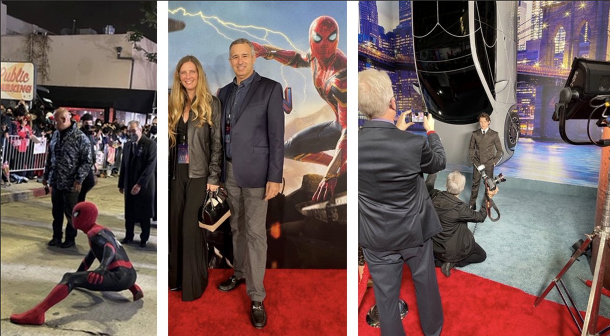 I had a blast at the ‘Spider-Man: No Way Home’ world premiere earlier this week!

The movie is exceptional and it was an honor to celebrate with the incredible #SonyPics teams who have worked so hard to bring it to life.
#SonyPictures #SpiderMan #SpiderManNoWayHome #ViewsAreMyOwn
