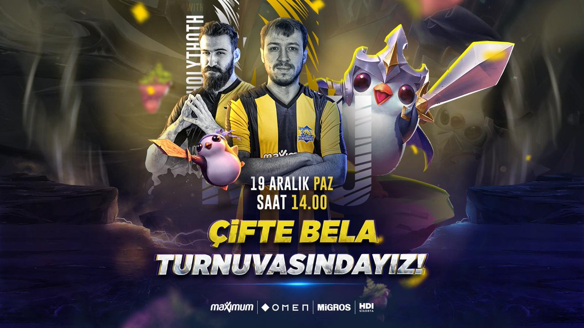 Yarın saat 14.00'da, uluslararası ilk LAN turnuvasında görüşmek üzere 😊
twitch.tv/nyugamingtv