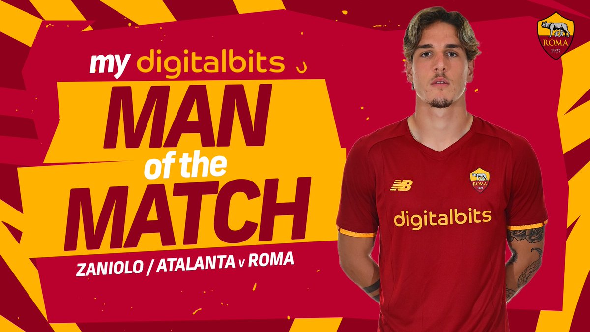 🟨 <a href="/DigitalBitsOrg/">DigitalBitsOrg</a> 𝗠𝗢𝗧𝗠 🗳🟥

🔁 Retweet if Nicolo Zaniolo was your #ASRoma Man of the Match against Atalanta