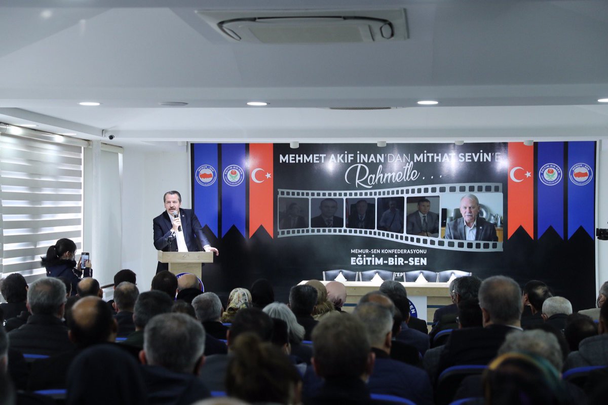 Memur-Sen Gaziantep İl Temsilciliğimiz ve Eğitim Bir-Sen Şubemizin “Mehmet Akif İnan’dan Mithat Sevin’e Rahmetle” programına katıldık.

Merhum Mithat Ağabey’in kabrini ziyaret ettik.Dostları,dava arkadaşları olarak vefatının sene-i devriyesinde dualarla anıp,hayırla yad ettik.