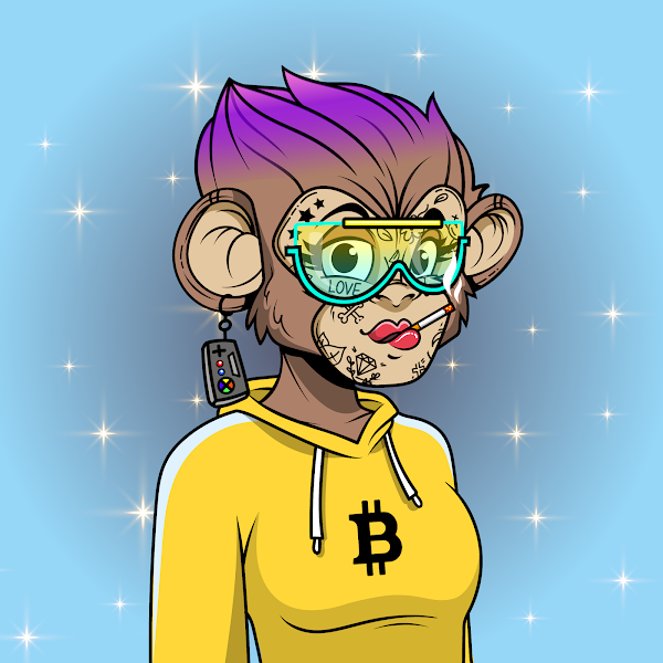 InhalesDaily's tweet photo. New PFP who this!! #ladyapes #apesofspace #driip @apesofspace_nft https://t.co/LLTJMeqKpM