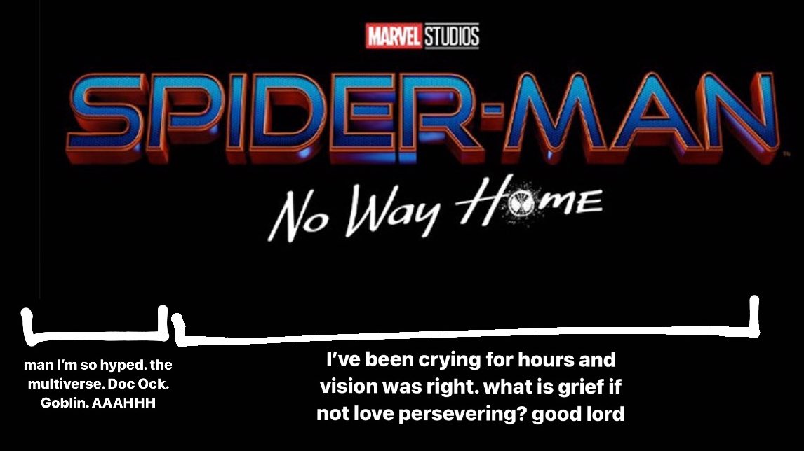 spider man no way home wasn’t a happy movie y’all #NoWayHome