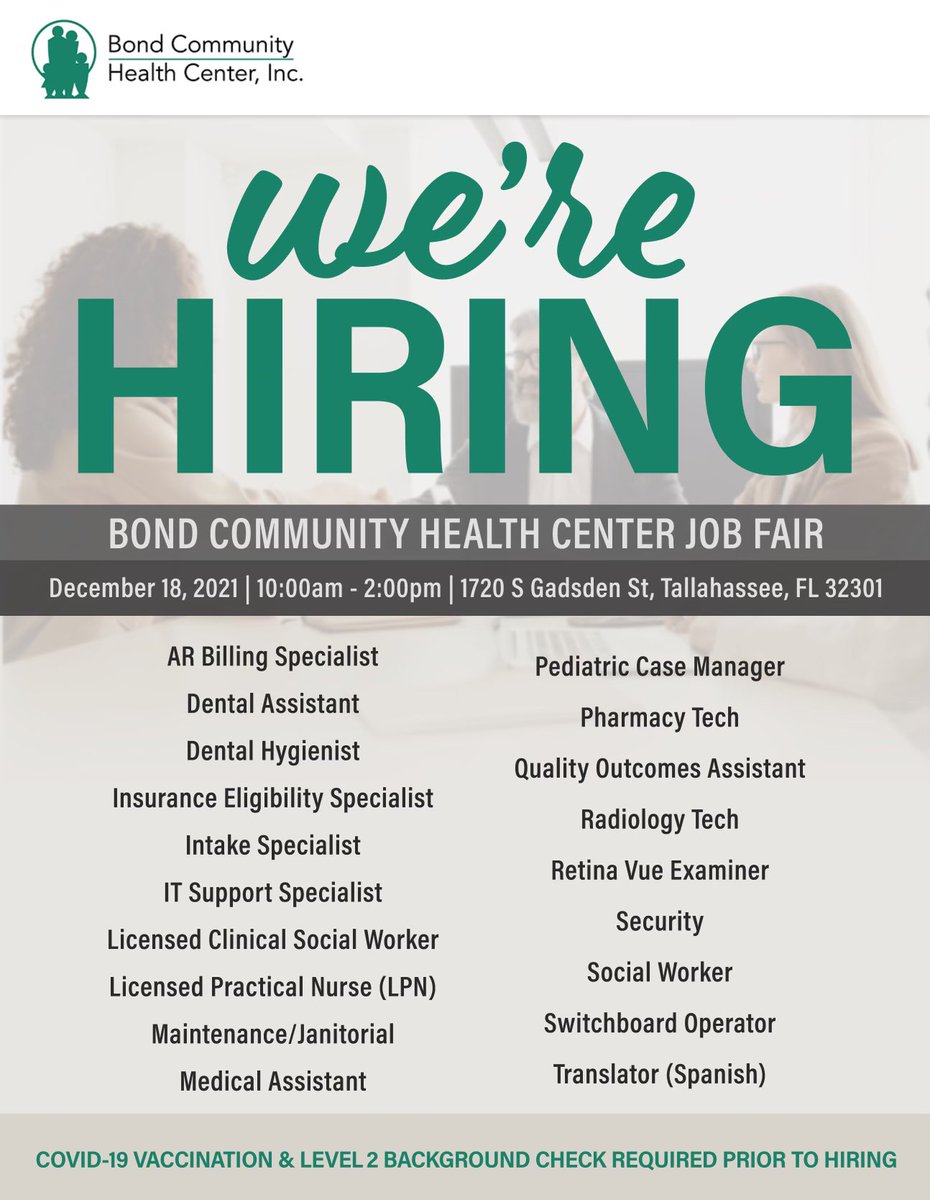 Bond Comm Health Center, Inc. tweet media